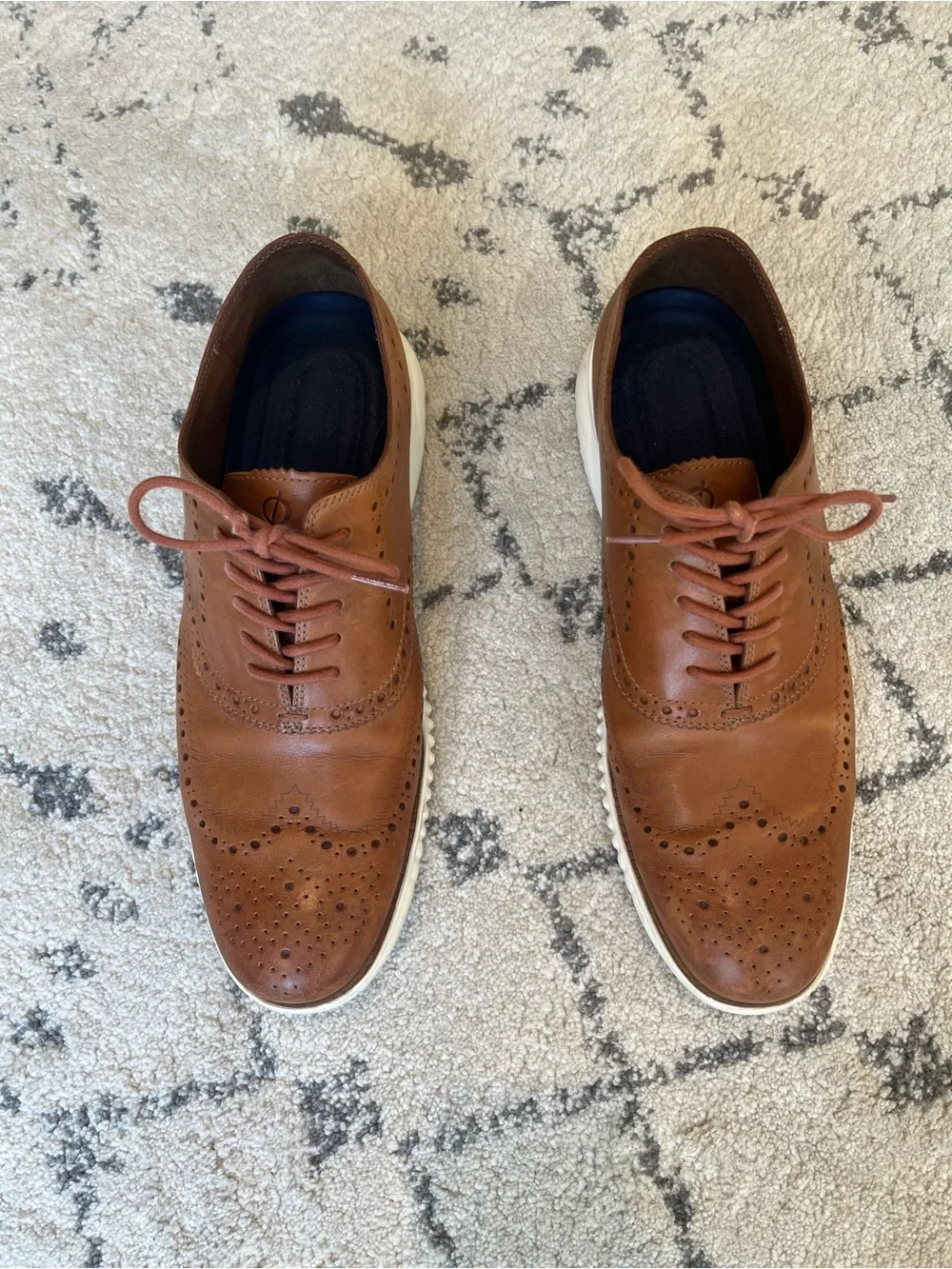 Cole Haan Brown Leather Wingtips size 13